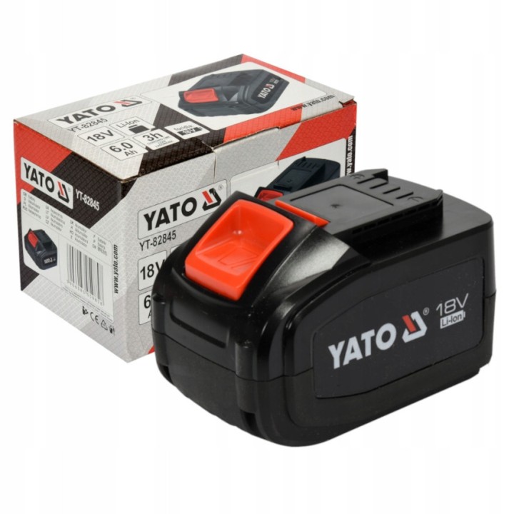YATO AKUMULATOR 18V LI-ION 6,0 Ah Bateria
