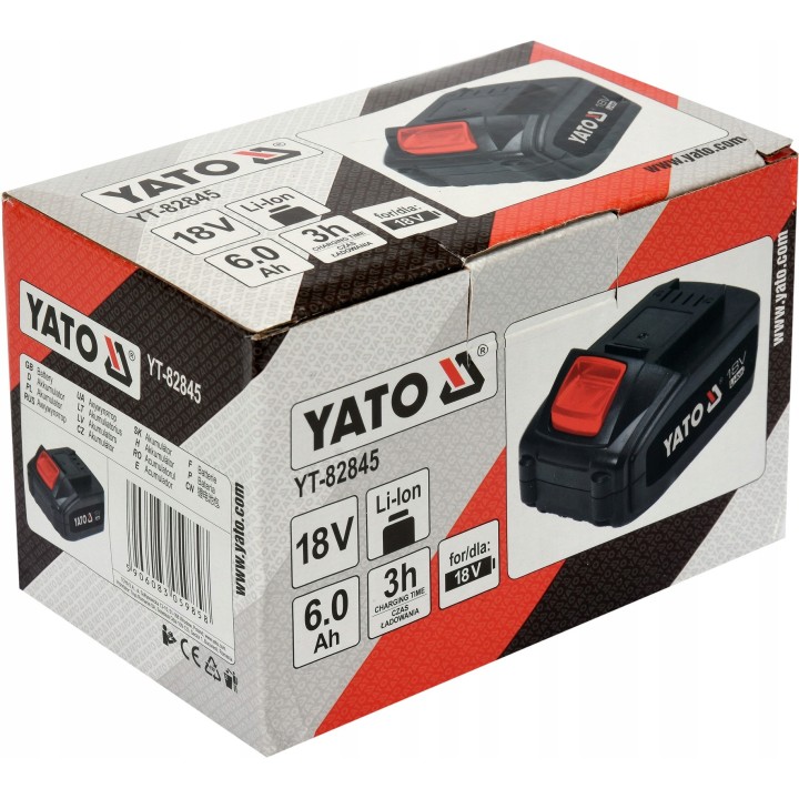 YATO AKUMULATOR 18V LI-ION 6,0 Ah Bateria