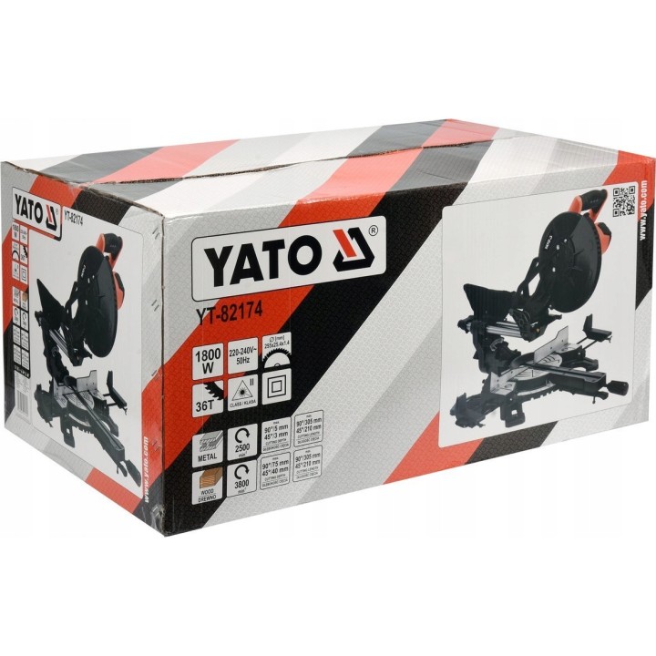 YATO YT-82174 ukośnica 255 mm 1800 W | Emrotech