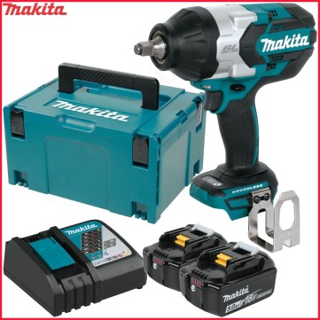 Makita DTW1002RTJ 18V 1200 Nm | 2x5Ah MAKPAC