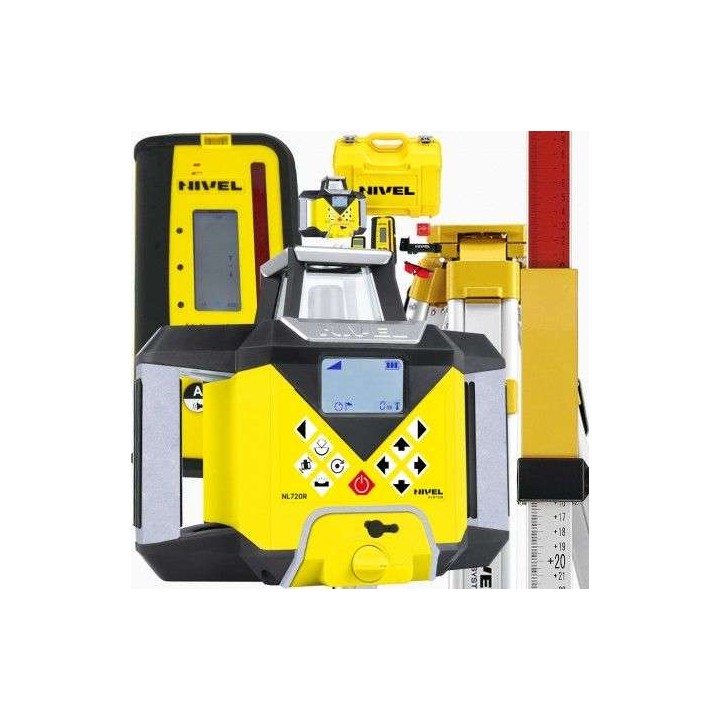 NIWELATOR LASEROWY NL720R DIGITAL + STATYW + ŁATA