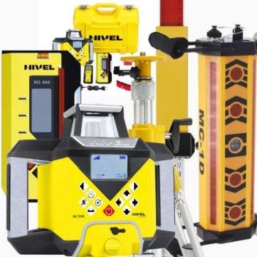 Zestaw sterowania maszyn  NL720R DIGITAL + statyw korbowy SJJ32 + lata laserowa LS24 + czujnik MC-1D
