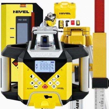 Niwelator laserowy Nivel System NL740R DIGITAL + łata LS-24 + statyw SJJ32