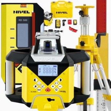 Niwelator laserowy Nivel System NL740R DIGITAL + łata LS-24 + statyw SJJ32