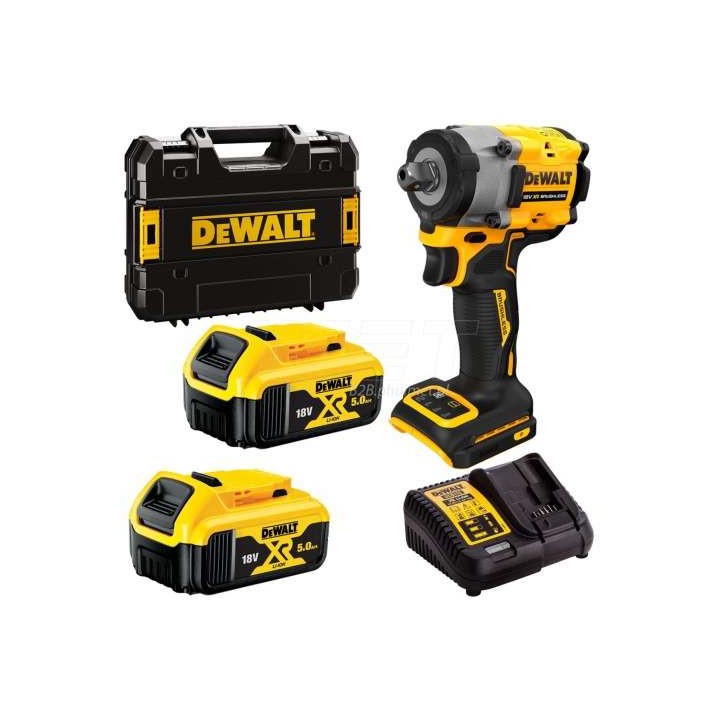 DEWALT DCF922P2T-QW 18V XR 1/2" 2×5 Ah | Emrotech