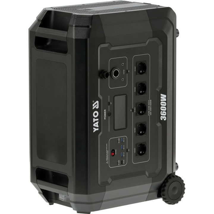 YATO YT-83096 przenośna stacja zasilania 3600W 3072Wh LiFePO4 | Emrotech
