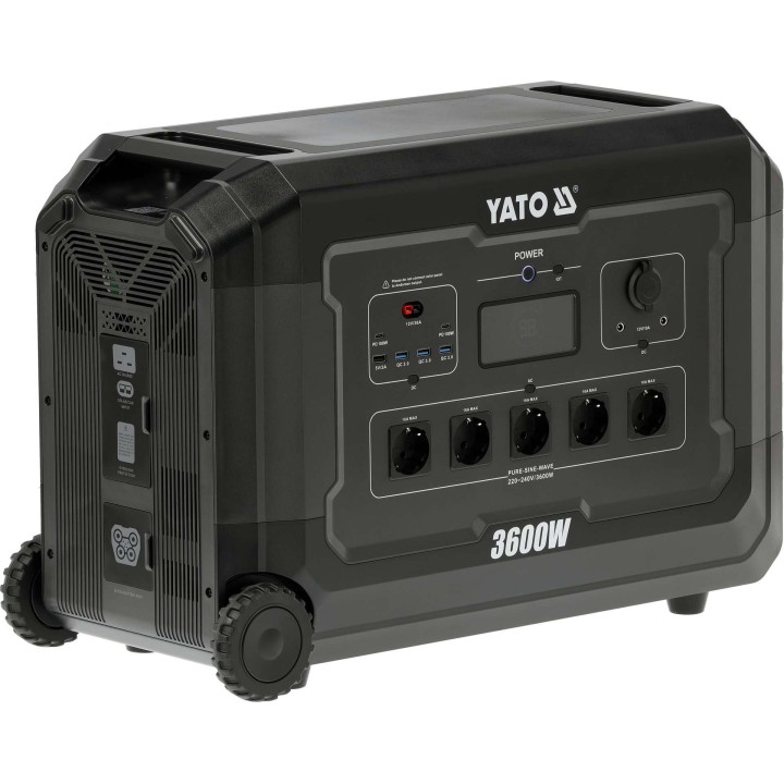 YATO YT-83096 przenośna stacja zasilania 3600W 3072Wh LiFePO4 | Emrotech