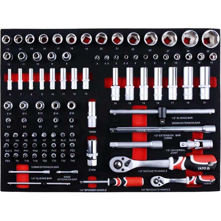 YATO YT-55290 – szafka serwisowa 211 narzędzi | Emrotech